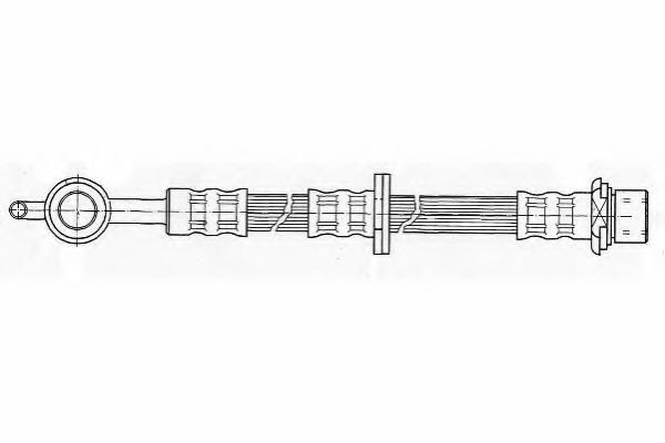 Тормозной шланг FERODO FHY2333