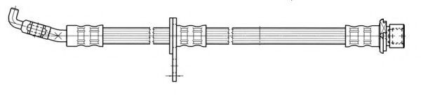 Тормозной шланг FERODO FHY2621