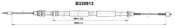 Трос, стояночная тормозная система FERODO FHB431112