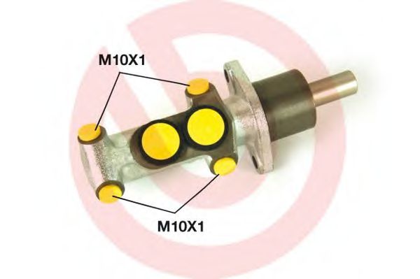 Главный тормозной цилиндр BREMBO M 61 111