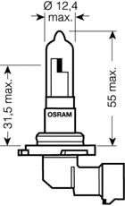 Лампа накаливания, фара дальнего света; Лампа накаливания, основная фара; Лампа накаливания, противотуманная фара; Лампа накаливания, основная фара; Лампа накаливания, фара дальнего света; Лампа накаливания, противотуманная фара OSRAM 9005CBI