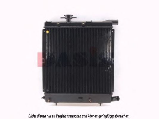 Радиатор, охлаждение двигателя AKS DASIS CR2003