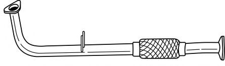 Труба выхлопного газа AKS DASIS SG23140