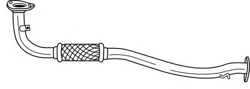 Труба выхлопного газа AKS DASIS SG73110