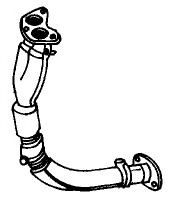 Труба выхлопного газа AKS DASIS SG44108