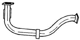 Труба выхлопного газа AKS DASIS SG45118