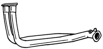 Труба выхлопного газа AKS DASIS SG40164