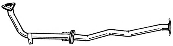 Труба выхлопного газа AKS DASIS SG38101