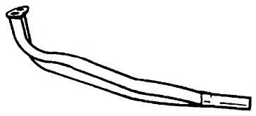 Труба выхлопного газа AKS DASIS SG32114