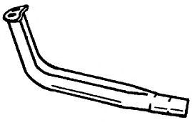 Труба выхлопного газа AKS DASIS SG32110