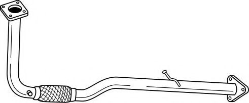 Труба выхлопного газа AKS DASIS SG26134
