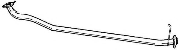 Труба выхлопного газа AKS DASIS SG25126