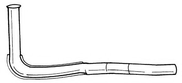Труба выхлопного газа AKS DASIS SG18104