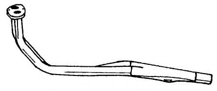 Труба выхлопного газа AKS DASIS SG12115