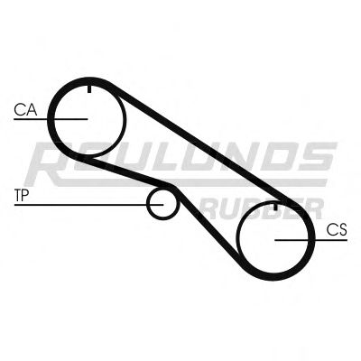 Ремень ГРМ ROULUNDS RUBBER RR1063