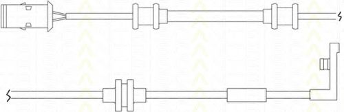Сигнализатор, износ тормозных колодок TRISCAN 8115 24013