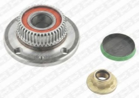 Комплект подшипника ступицы колеса SNR R182.61