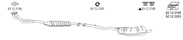 Система выпуска ОГ HJS BMW_89