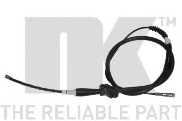 Трос, стояночная тормозная система GEMO 402170