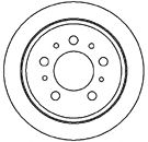 Тормозной диск MAPCO 15973