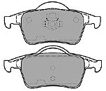 Комплект тормозных колодок, дисковый тормоз MAPCO 6590
