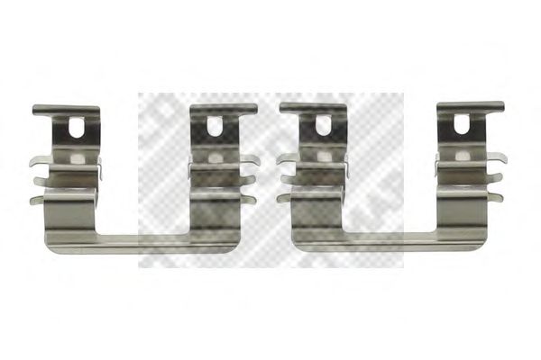 Комплектующие, колодки дискового тормоза MAPCO 9317