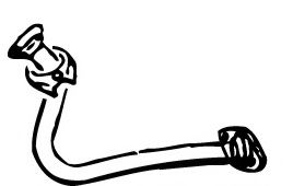 Труба выхлопного газа FONOS 03483