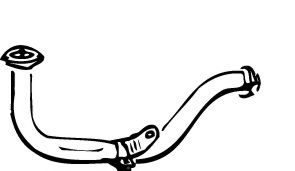 Труба выхлопного газа MEFEX 8537