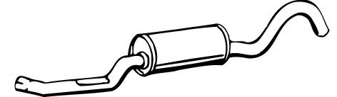 Средний глушитель выхлопных газов EBERSPÄCHER 20480