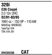 Система выпуска ОГ FONOS BW32038