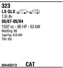 Система выпуска ОГ FONOS MA40013