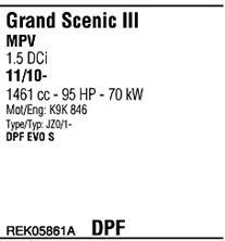Система выпуска ОГ FONOS REK05861A