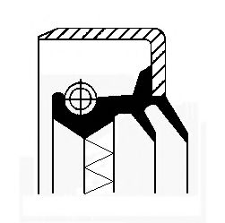 Уплотнительное кольцо CORTECO 01031272B