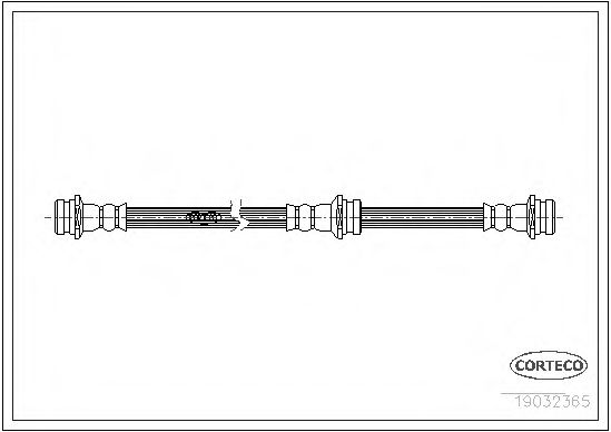 Тормозной шланг PEX 22602