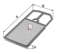 Воздушный фильтр SOFIMA S 3184 A