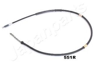 Трос, стояночная тормозная система JAPANPARTS BC-551R