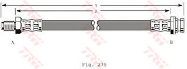 Тормозной шланг TRW PHB381