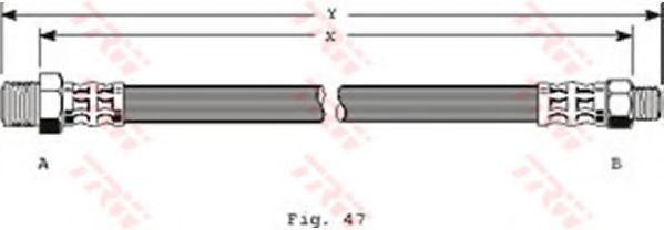 Тормозной шланг TRW PHC173