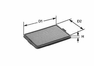 Воздушный фильтр CLEAN FILTERS MA 152