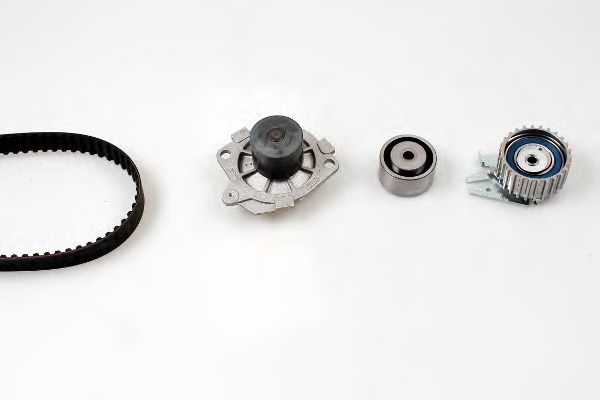 Водяной насос + комплект зубчатого ремня HEPU PK10553