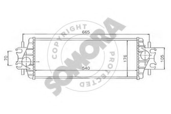 Интеркулер SOMORA 245145