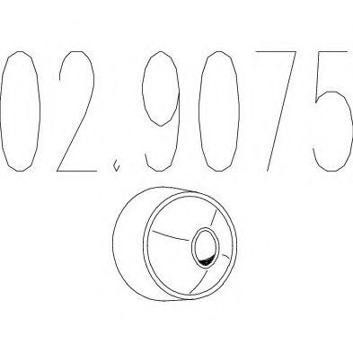 Буфер, глушитель MTS 02.9075