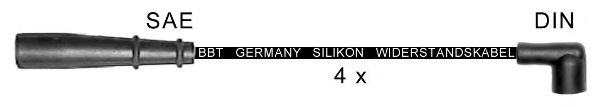 Комплект проводов зажигания BBT ZK1645