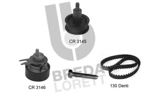 Комплект ремня ГРМ BREDA  LORETT KCD0224