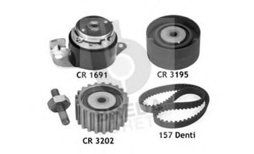 Комплект ремня ГРМ BREDA  LORETT KCD0608