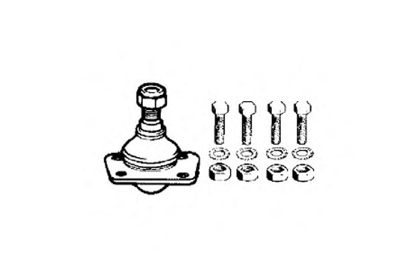 Несущий / направляющий шарнир OCAP 0400009