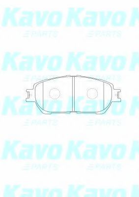 Комплект тормозных колодок, дисковый тормоз KAVO PARTS BP-9130
