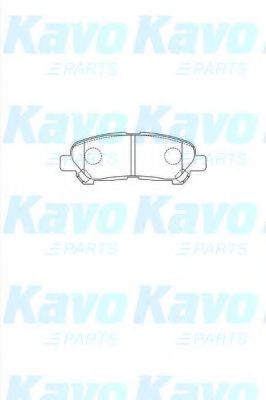 Комплект тормозных колодок, дисковый тормоз KAVO PARTS BP-9141