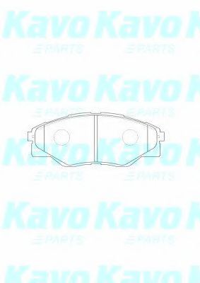 Комплект тормозных колодок, дисковый тормоз KAVO PARTS BP-9145