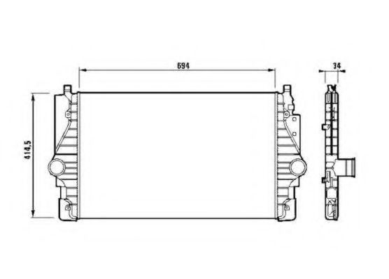 Интеркулер NRF 30873